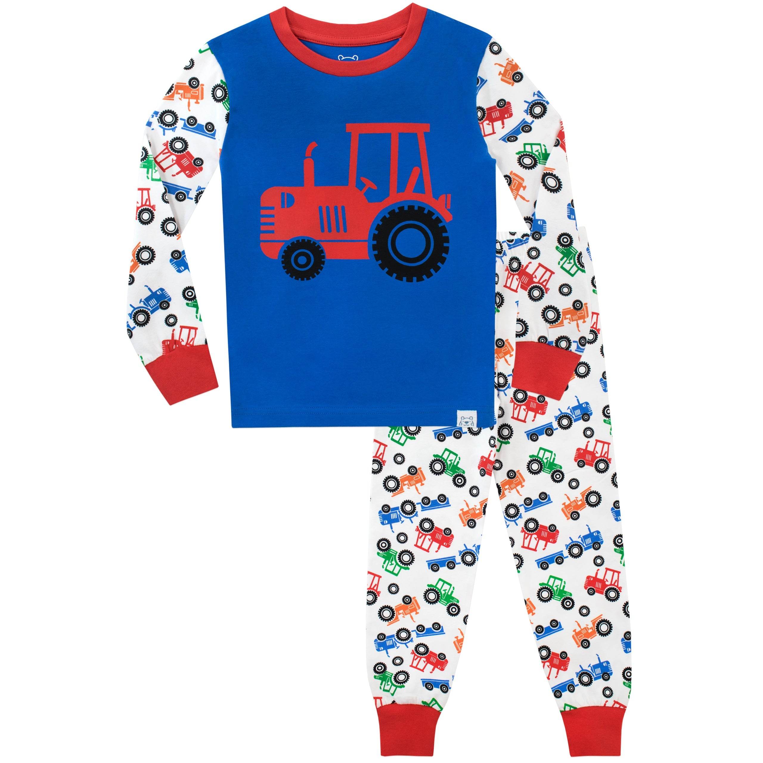 Harry Bear Tractor Pyjamas - Snuggle Fit - Image 2