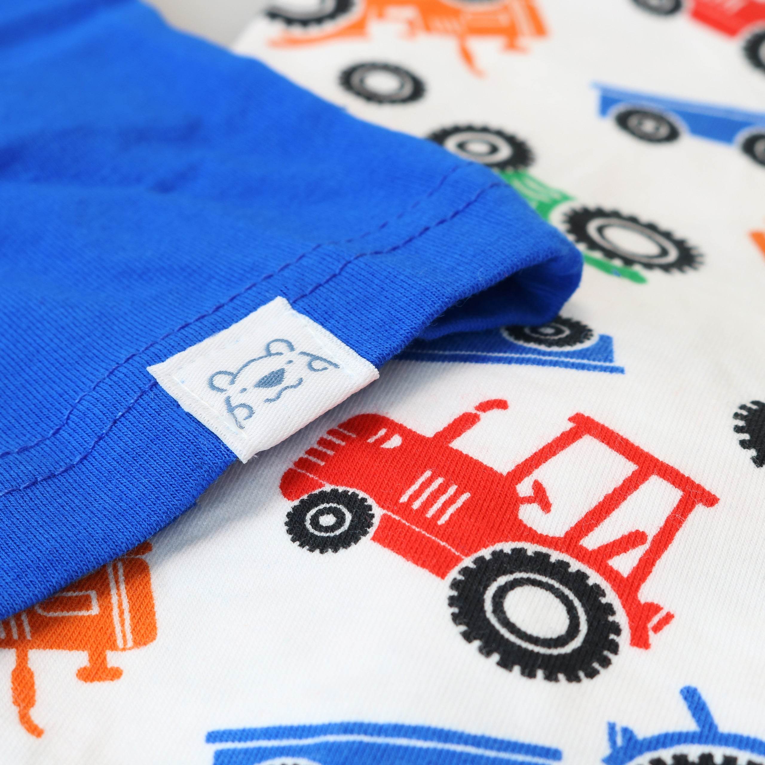Harry Bear Tractor Pyjamas - Snuggle Fit - Image 5