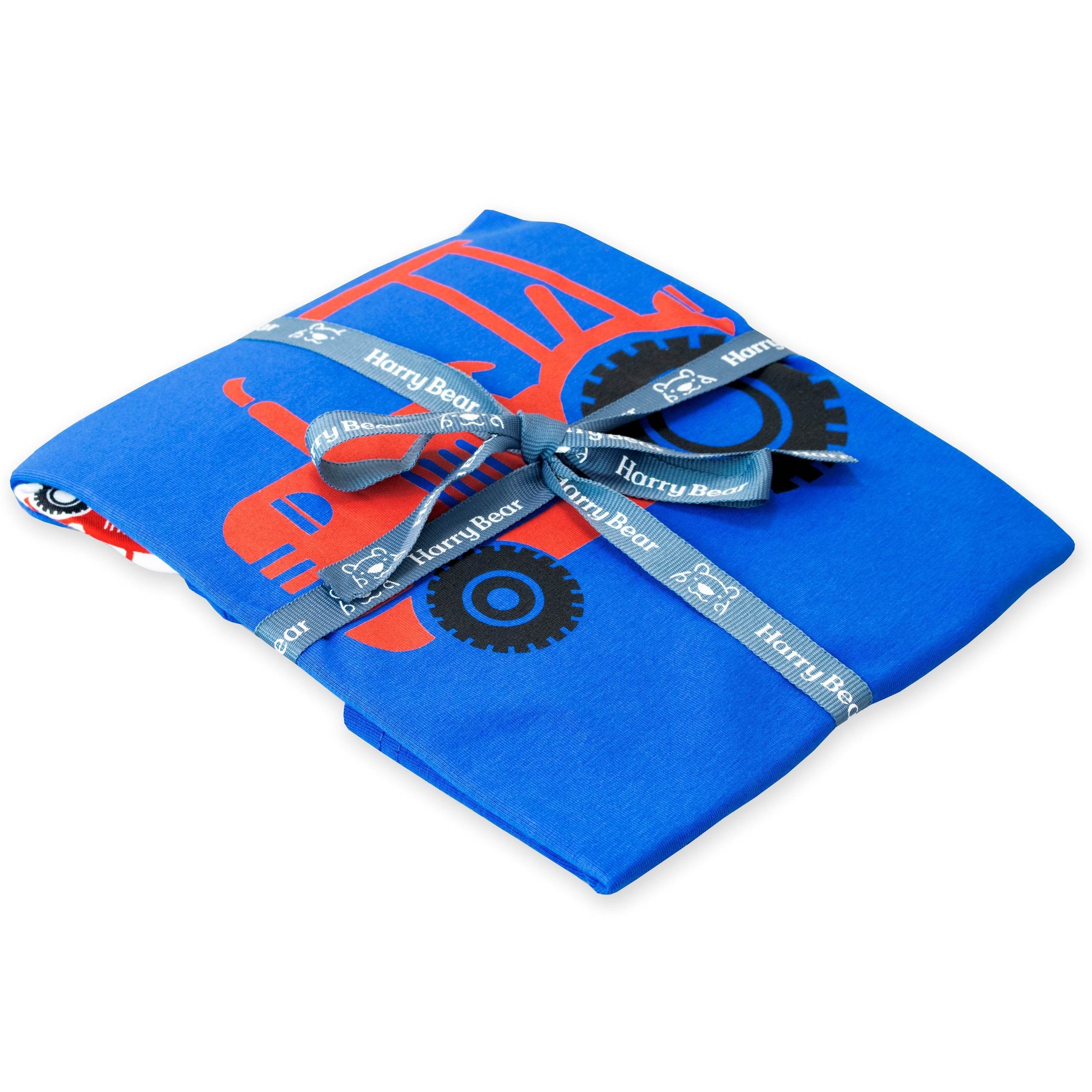 Harry Bear Tractor Pyjamas - Snuggle Fit - Image 8