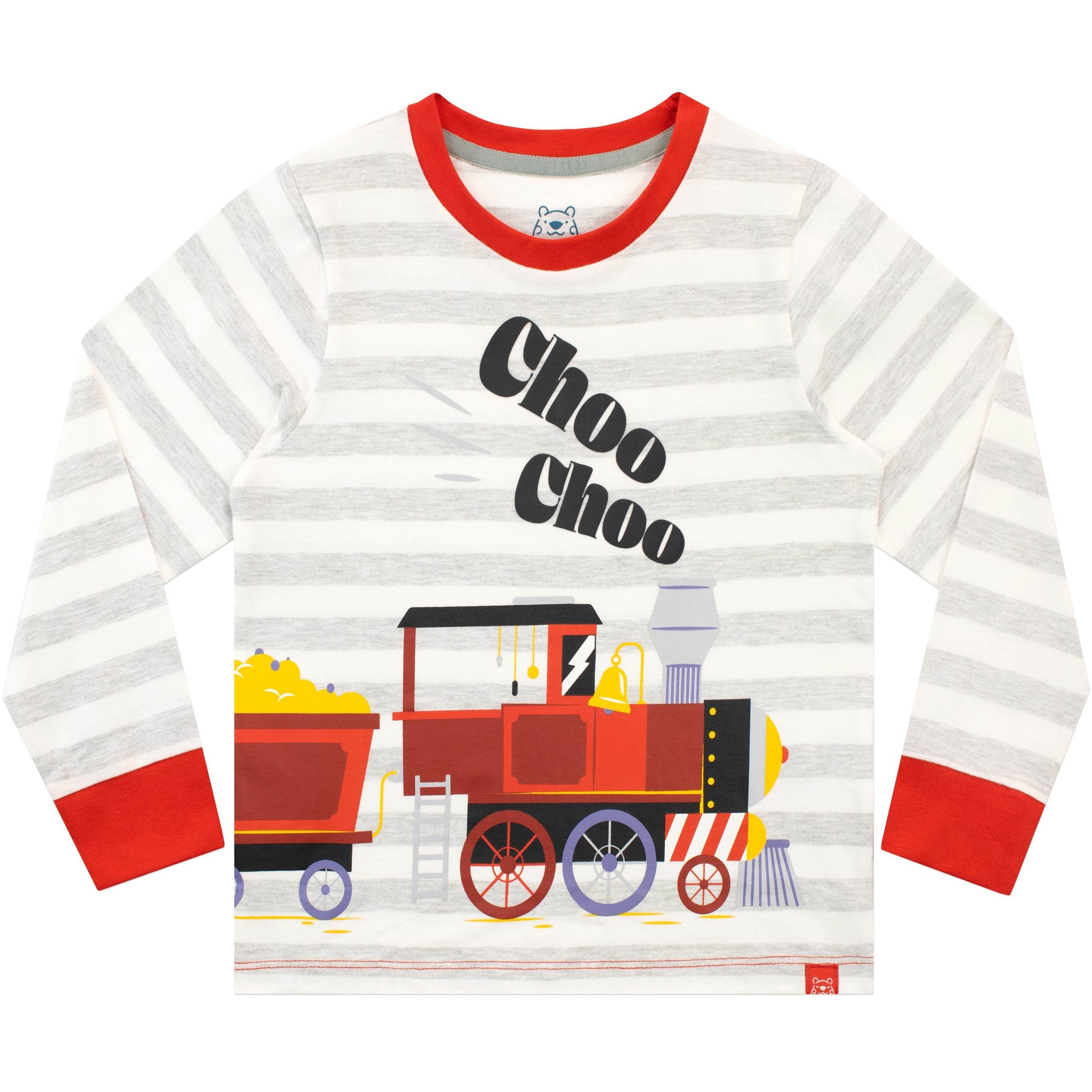 Harry Bear Train Pyjamas - Image 2