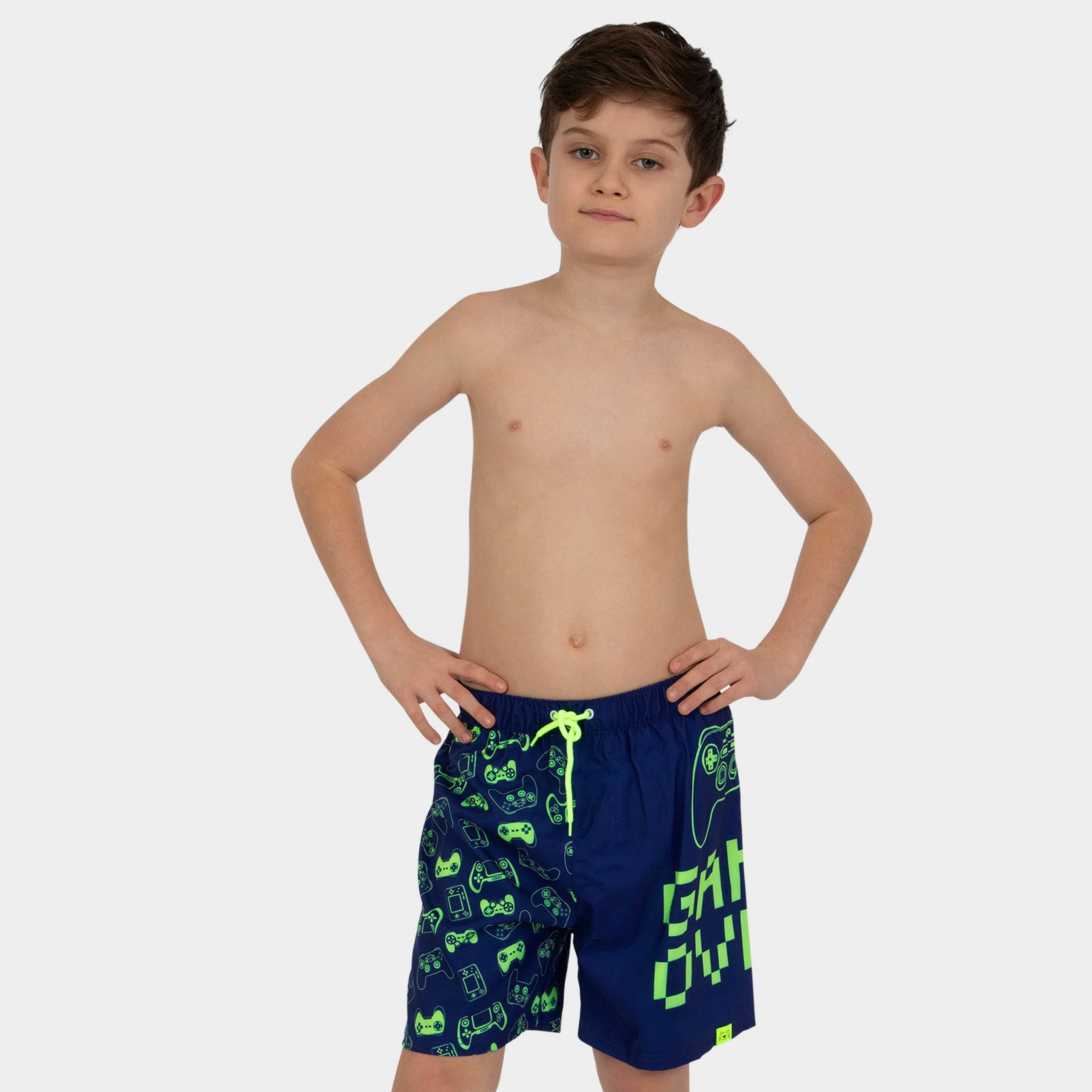 Harry Bear Video Game Swim Shorts