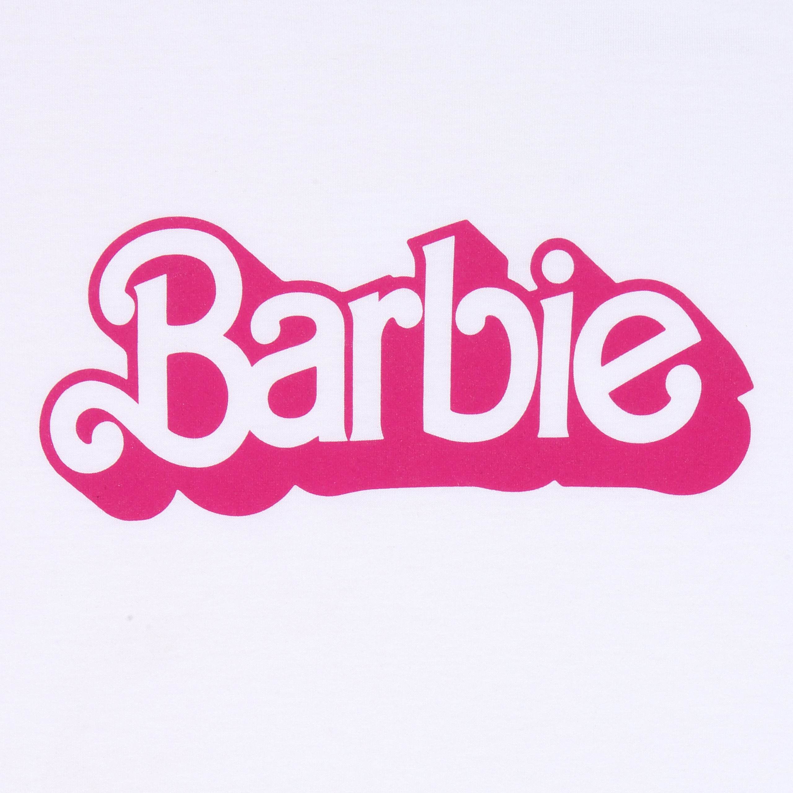Womens Barbie Cropped T-shirt - Image 3
