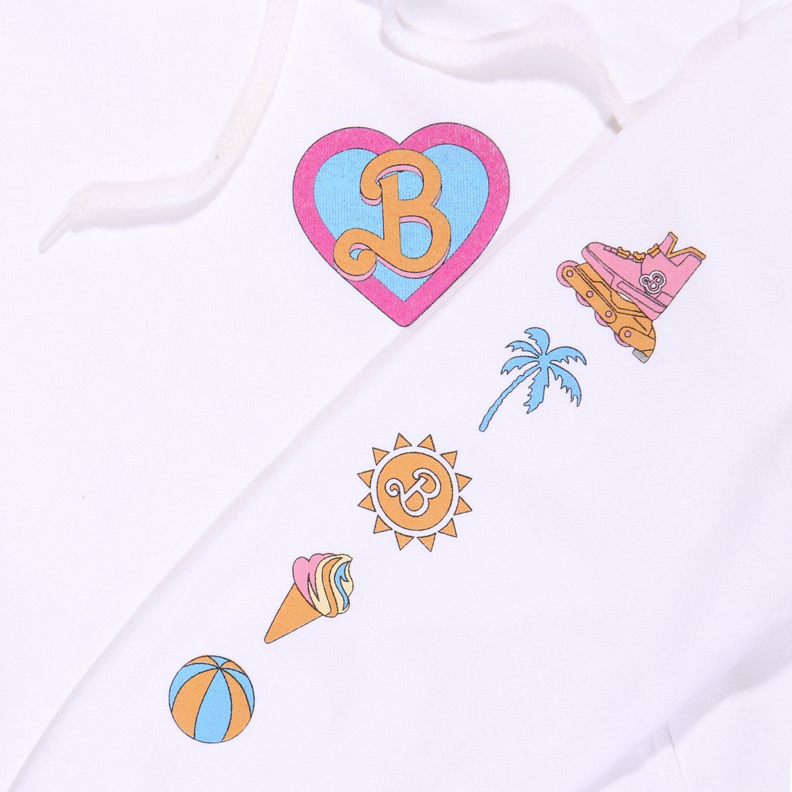Womens Barbie Retro Hoodie - Image 3