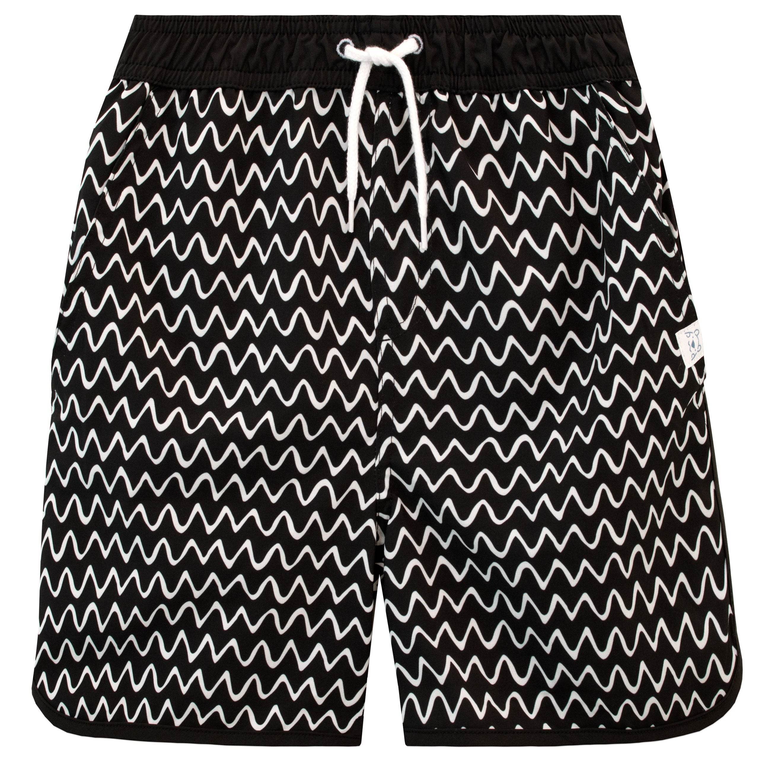 Harry Bear Zigzag Swim Shorts - Image 2